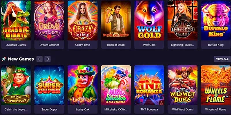 Giao diện game nổ hũ quốc tế hiện đại